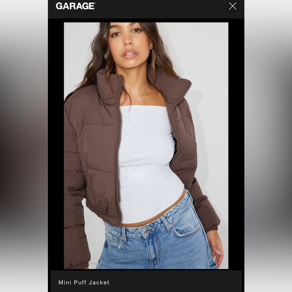 GARAGE- Mini Puff Jacket
